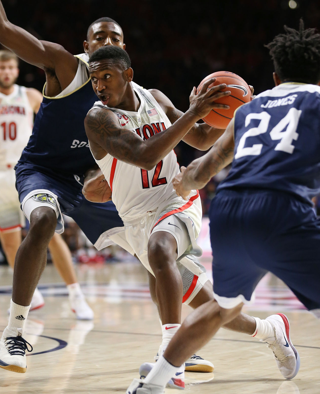 Arizona Wildcats 100, Georgia Southern Eagles 70